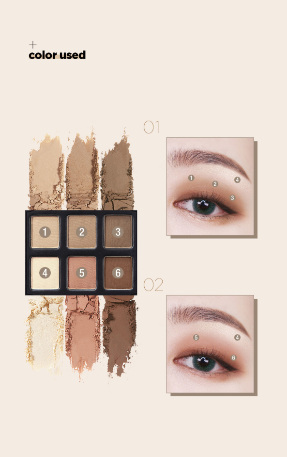 Artclass By Rodin Collectage Eyeshadow Palette (4 Colours)