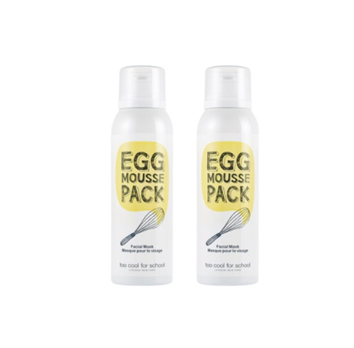 Too Cool For School Egg Mousse Pack Soap Special Duo