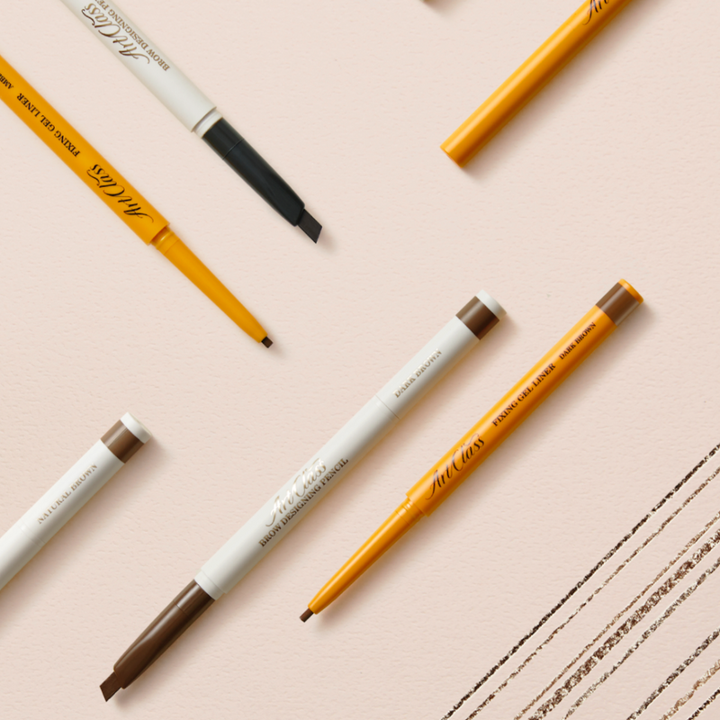 Artclass Fixing Gel Liner and Artclass Brow Designing Pencil Set