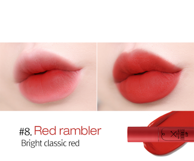 artclass nuage lips #8 red rambler