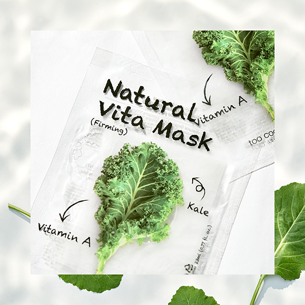 Natural Vita Mask (3 Types) 1 Piece kale 2