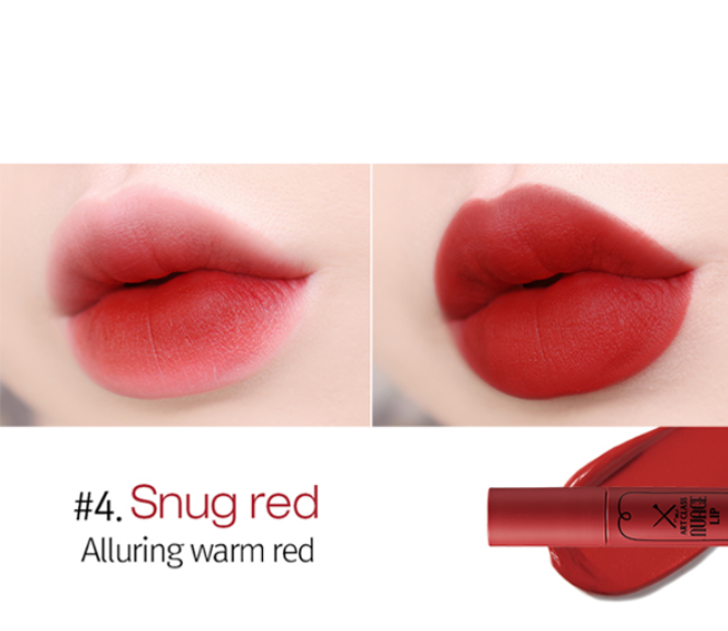 Artclass Nuage Lips #4 Snug Red on lips 