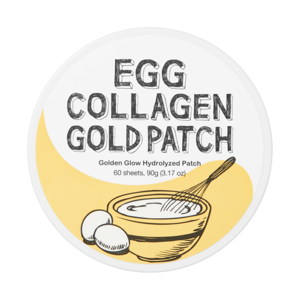 Too Cool For School Egg Collagen Gold Patch (60 Sheets)